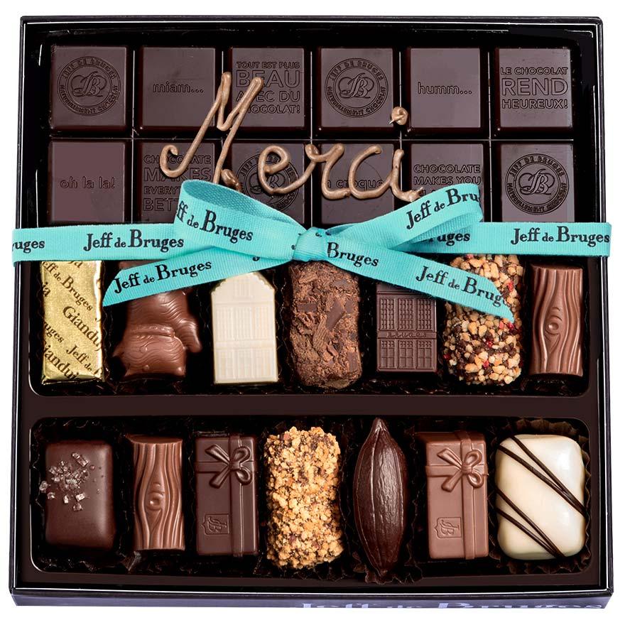 Box Of Assorted Chocolates And 248 G Personalised 80 Dark Chocolate Bar L'art du chocolat selon jeff de bruges. 248 g personalised 80 dark chocolate bar