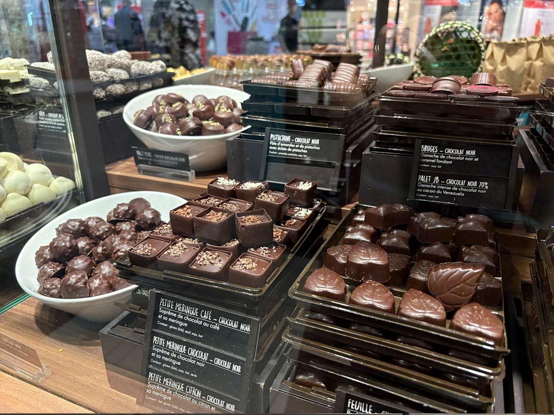 Chocolatier Jeff de Bruges Clermont Ferrand C. Cial Géant Casino