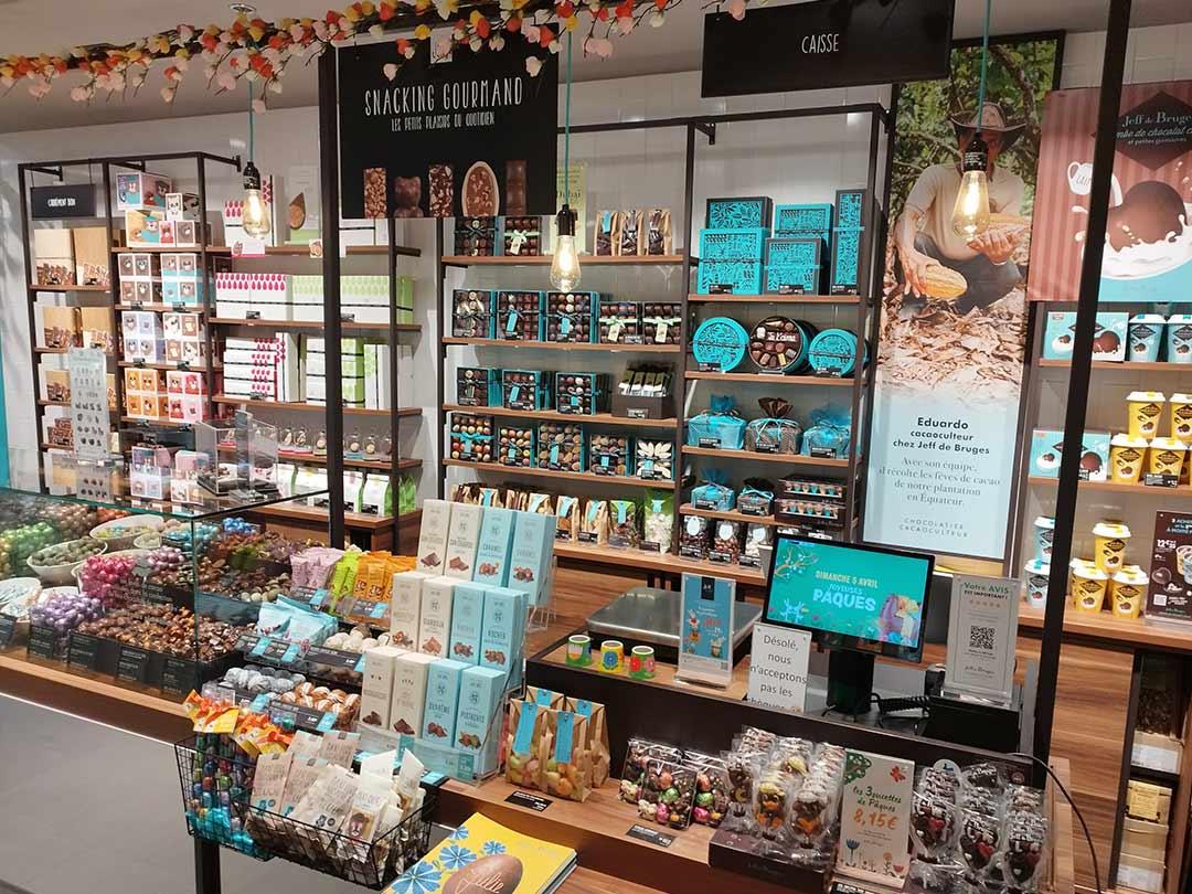 Chocolatier Jeff de Bruges Centre Commercial Trifontaine Centre