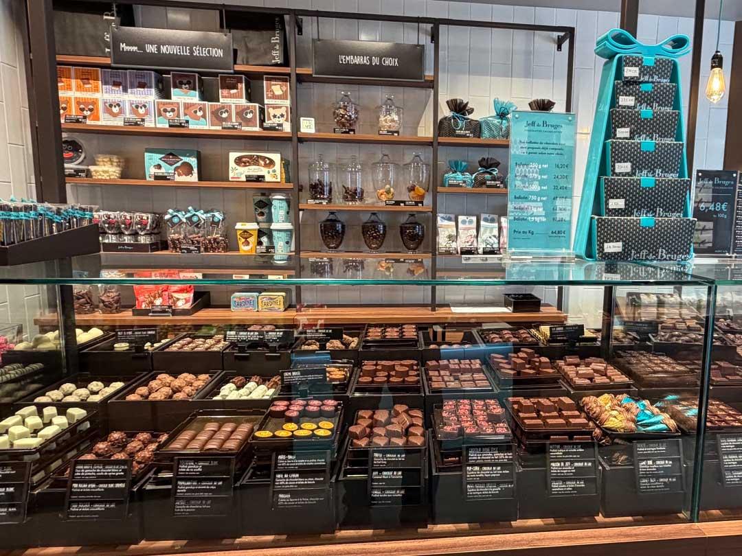Chocolatier Jeff de Bruges Saint Denis