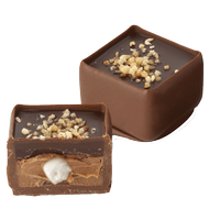 Chocolat Jeff de Bruges - Petite meringue mangue Chocolat Jeff de Bruges - Petite meringue mangue