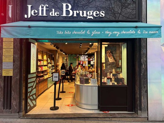 Chocolatier Jeff de Bruges Englos