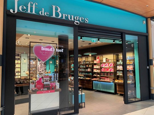 Chocolatier Jeff de Bruges Saint Quentin C.C. Centre Commercial