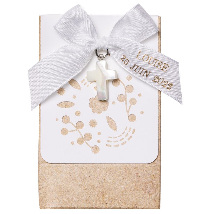 Boite à Dragées Communion - Pochette Kraft - Lot De 6 - La Boite à Dragées