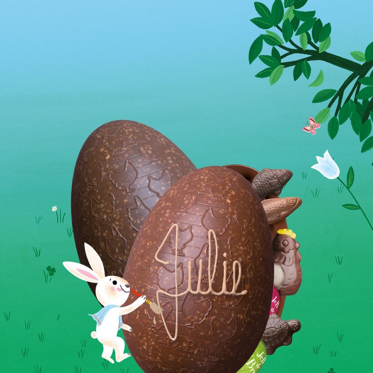 Chocolats de Pâques : achat en ligne et livraison