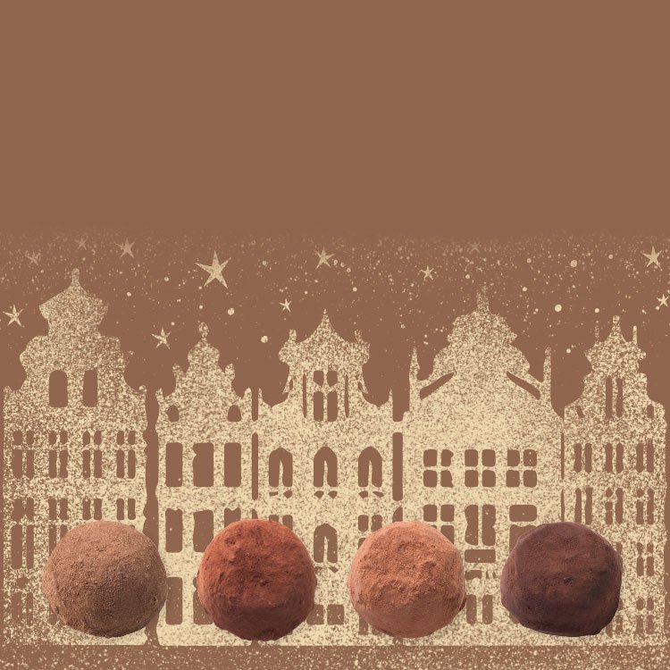 truffes en chocolat de Bruxelles
