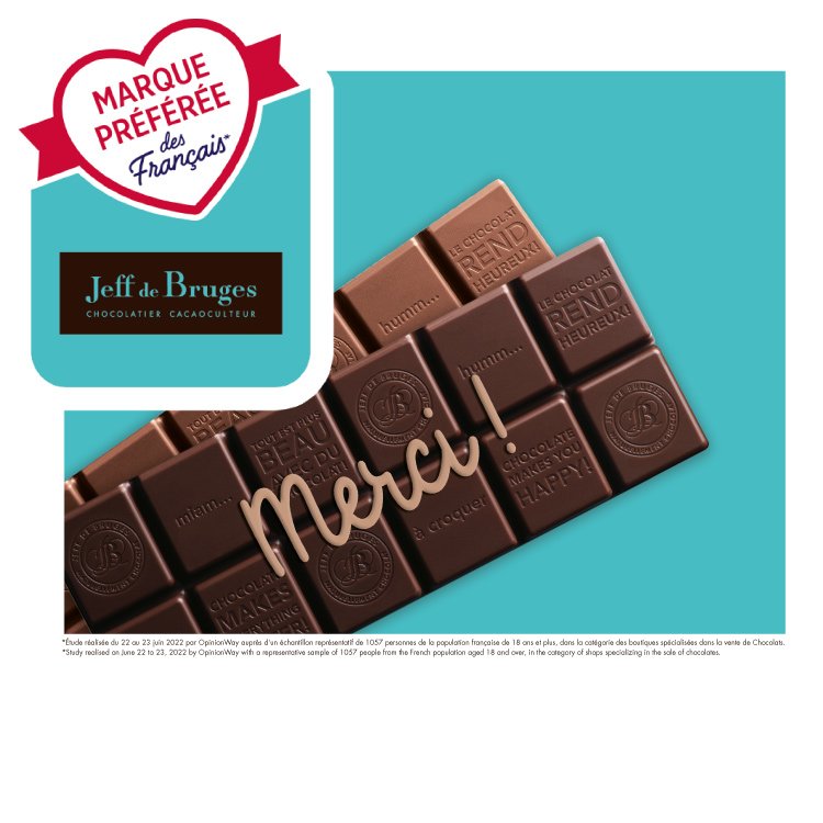 Acheter en ligne Tablette de chocolat MAITRESSE personnalisée