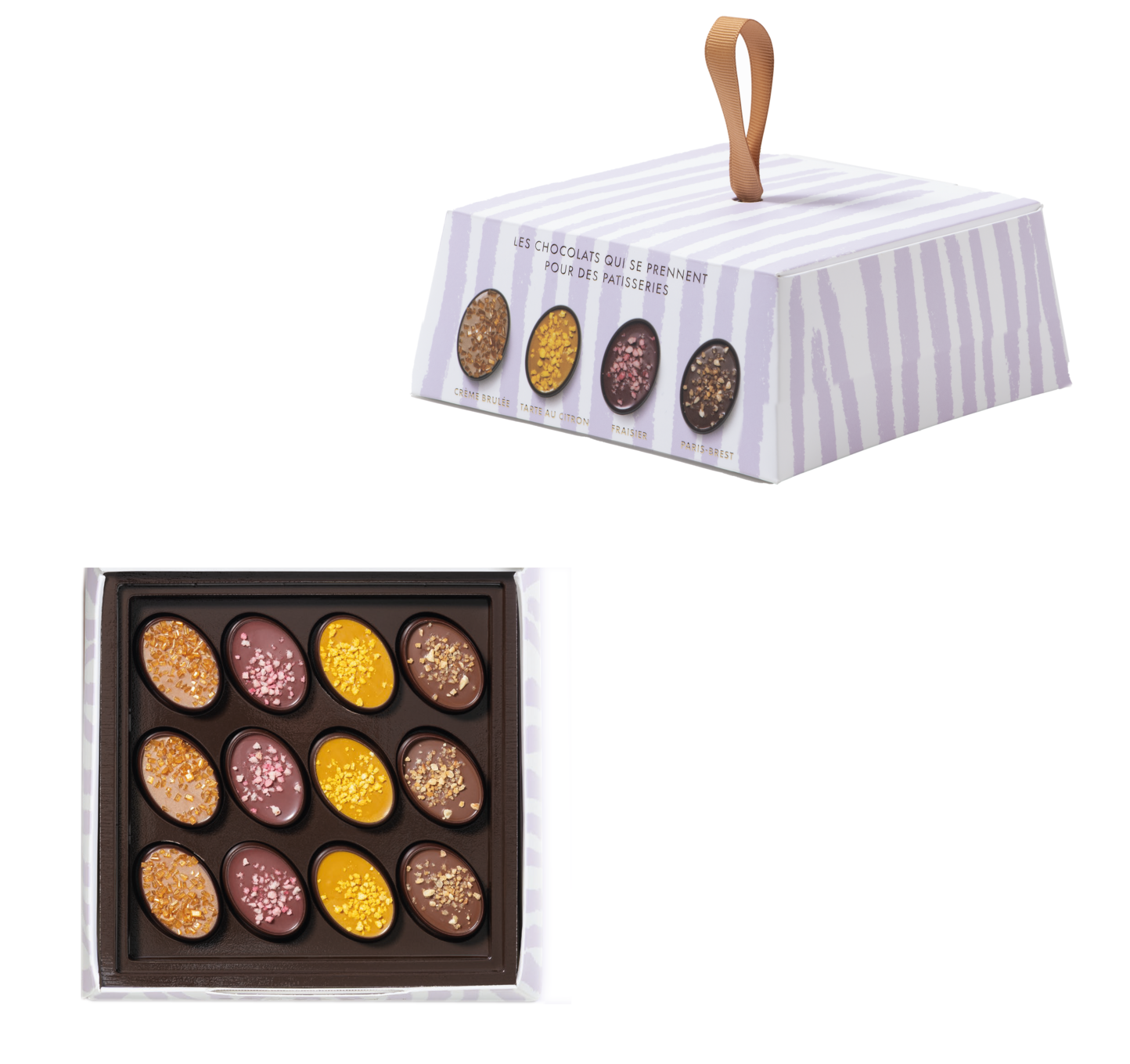 Divine desserts' 24 assorted chocolates box
