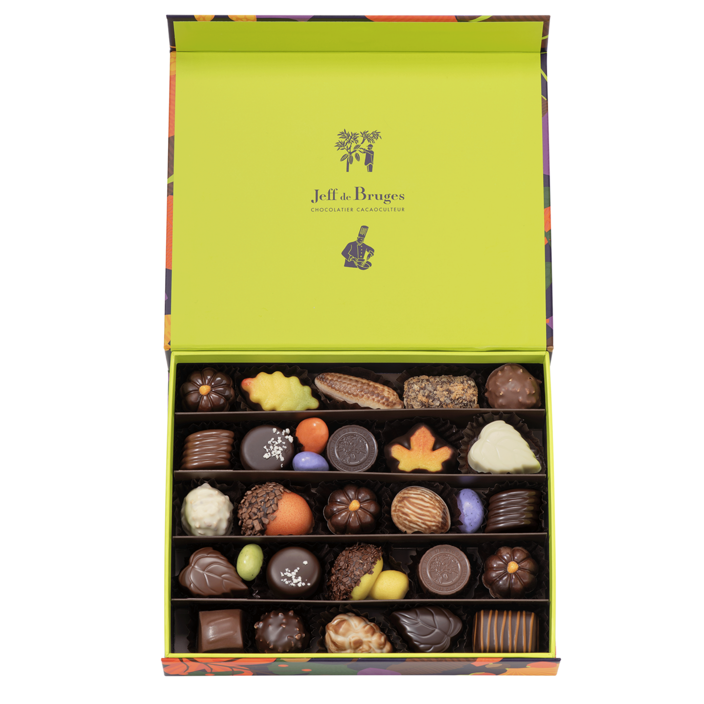 Rectangular autumn box.