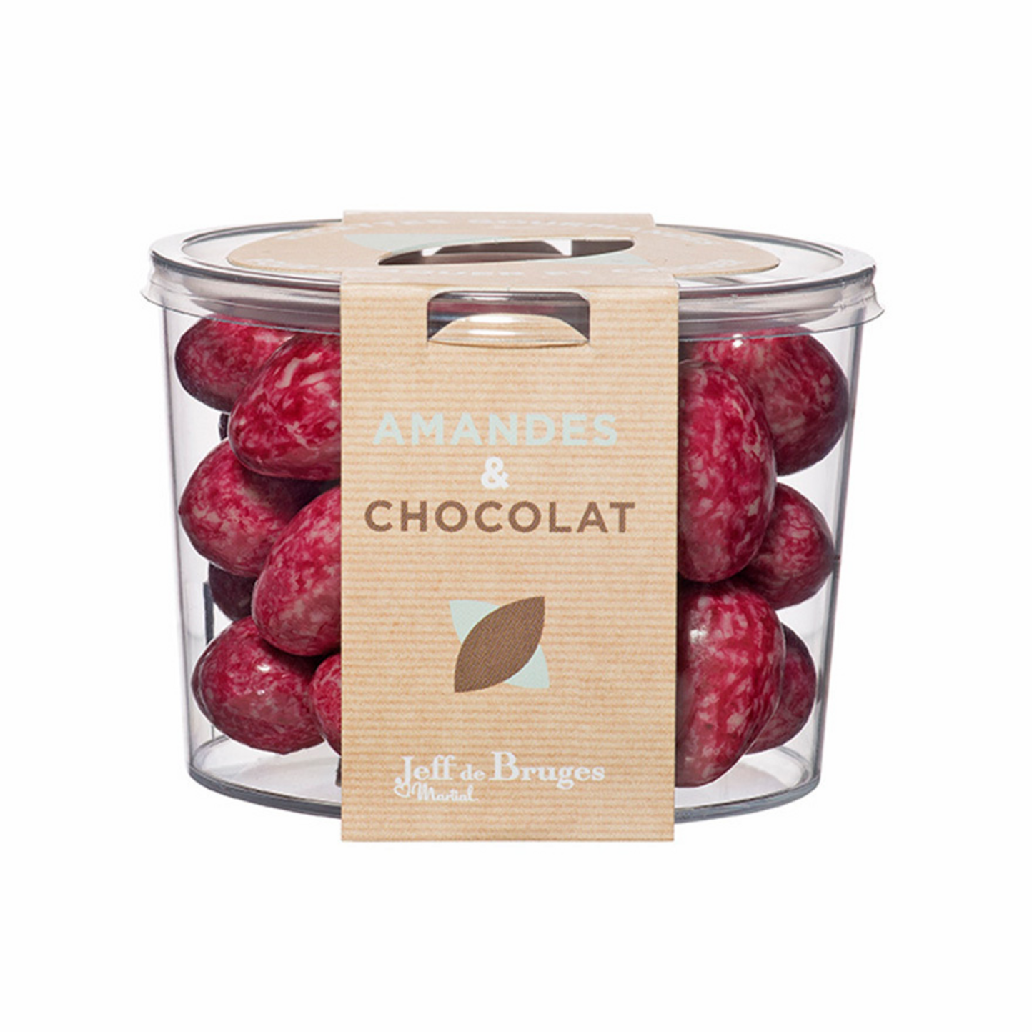 Confiseries, Coupelle amandes chocoframboise - Jeff de Bruges