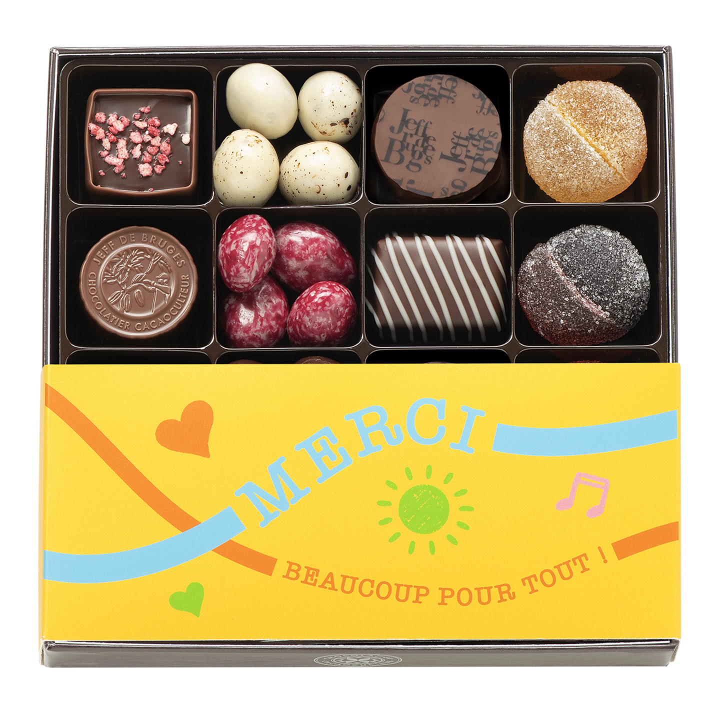 その他 Chocolats-fr Chocolats Fête des Maîtresses, Boite chocolats amandes et