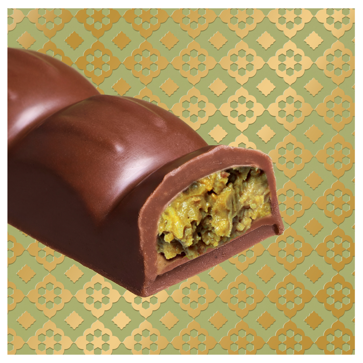 Chocolat De Luxe Crème De Pistache - 65g - Façon Dubaï - Gourmandise Raffinée