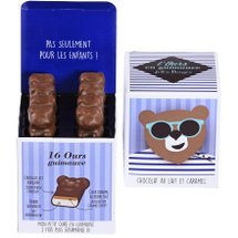 Yver • Ourson Guimauve enrobée Chocolat Noir et Lait 80g - 5