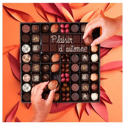 La collection de chocolats d'automne par Jeff de Bruges