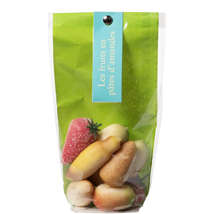 Collection été, Sachet Pâtes d'Amandes Forme Fruits Édition Été